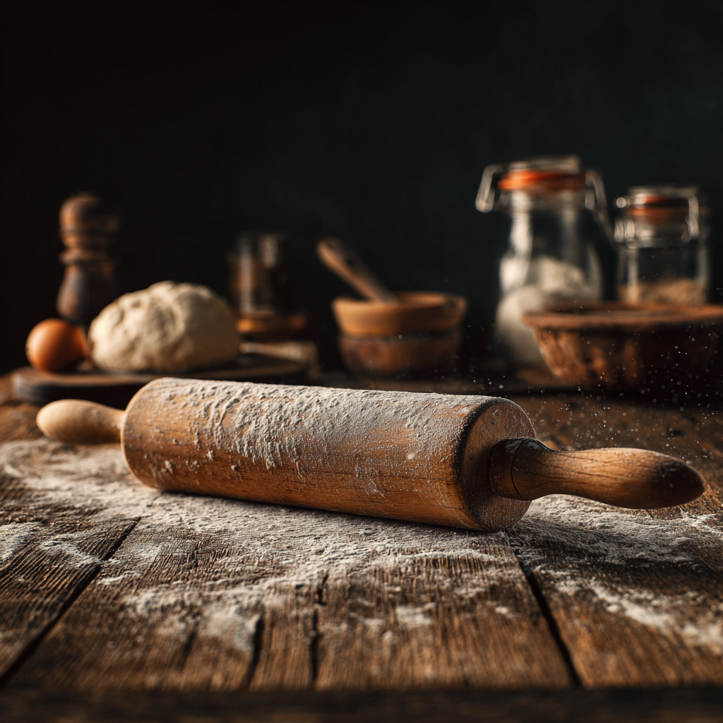 wałek kuchenny z drewna